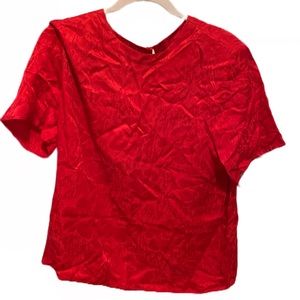 SK & Company 100% Silk Blouse